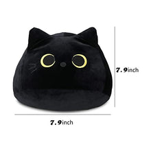Load image into Gallery viewer, The Feisty Feline Black Cat, Cat Plush Toy Pillow, Creative Cat Shape Pillow, Cute Cat Plush Toy Gift for Girl Boy Girlfriend (M)