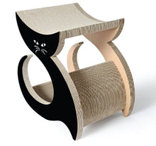 Load image into Gallery viewer, Pet Life Purresque Ultra Premium Fashion Designer Lounger Cat Scratcher