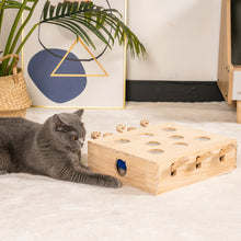 Load image into Gallery viewer, Mewoofun 8 Holes Cat Toys Interactive Whack-a-mole Solid Wood Toys for Indoor
