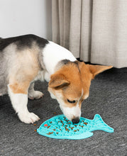 Load image into Gallery viewer, Anti-Choke Pet Dish Feeding New Slowly Eating Dog and Cat Feeder Bowl Food Eat Slowly Down Puppy Feed Cup Diet Dish Fish Shape Eating Tray