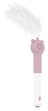Load image into Gallery viewer, Pet Life 'KITIQUE" 3-in-1 Retractable and Extendable Feathered and Laser Wand Kitty Cat Teaser