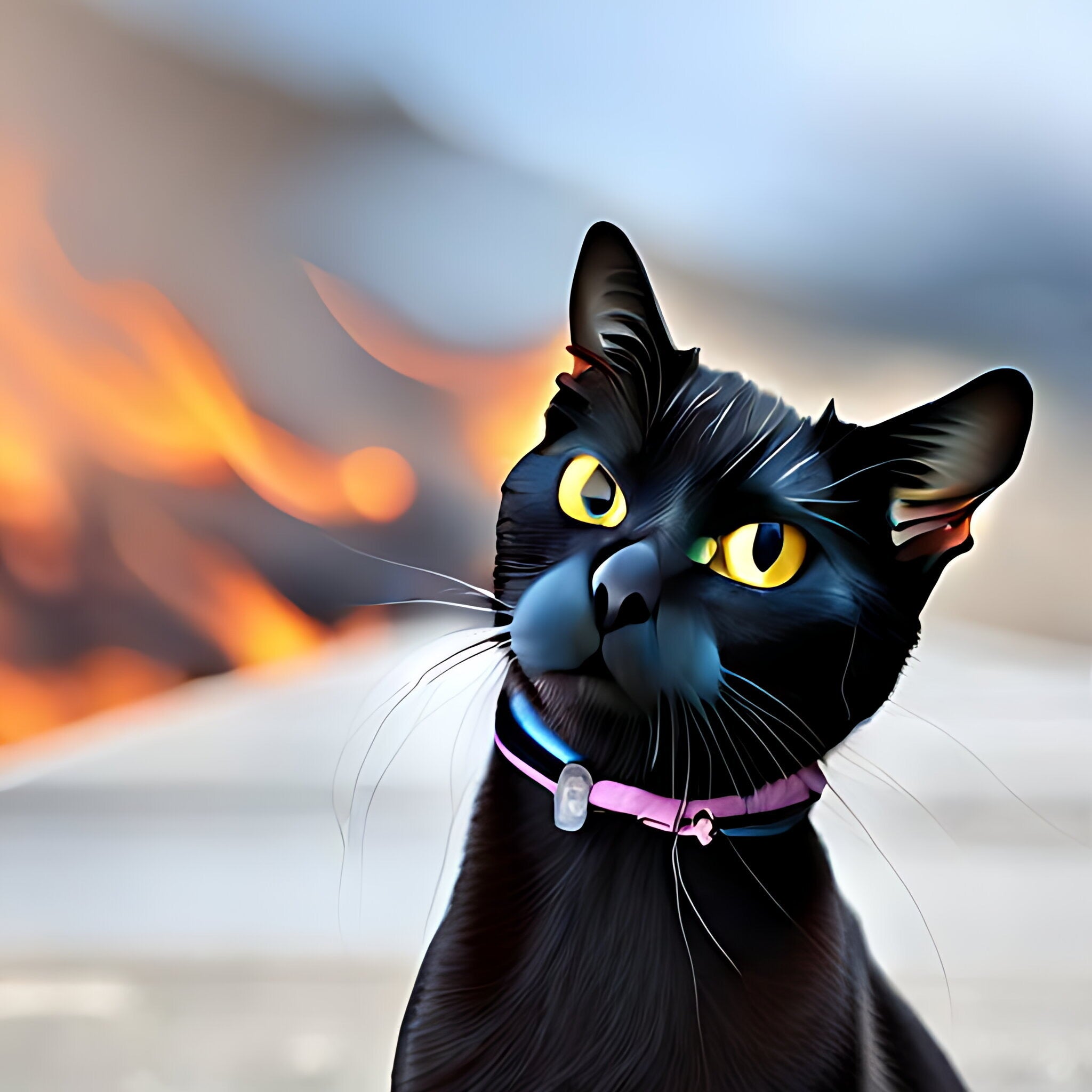 Cats Injured in Wildfires at Risk of Deadly Blood Clots TheFeistyFeline