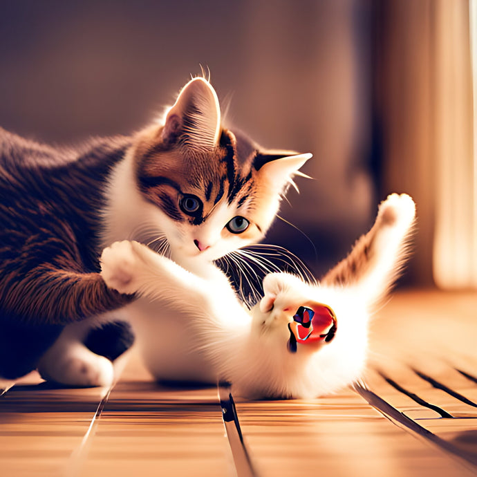 Do you know the difference if your cats playing or fighting?