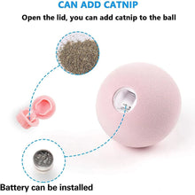 Load image into Gallery viewer, Smart Cat Toy Interactive Ball Cat Toy Pet Playing Ball Pet Creak Supplies Products Cat Toy Ball For Pets
