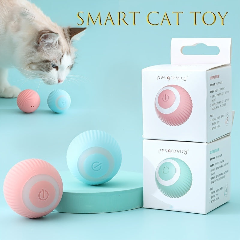 Smart Pet Toys For Dog & Cat; Automatic Rolling Ball Electric Cat Toys; Interactive Cat Ball Toys;  dog toys