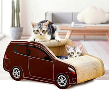 Load image into Gallery viewer, Car Design Cat Scratching Board Cat Corrugated Board House Cat Scratching Pad
