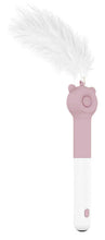 Load image into Gallery viewer, Pet Life &#39;KITIQUE&quot; 3-in-1 Retractable and Extendable Feathered and Laser Wand Kitty Cat Teaser
